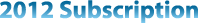 2012 Webinar Subscription